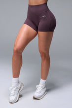 Front View of Brown TLF NeoCloud™ 4 Inch Secret Glute Seam Shorts featuring our new secret glute seam technology to lift and shape your glutes.