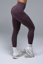 Side View of Brown TLF NeoCloud™ Secret Glute Seam Leggings featuring our new secret glute seam technology to lift and shape your glutes. 