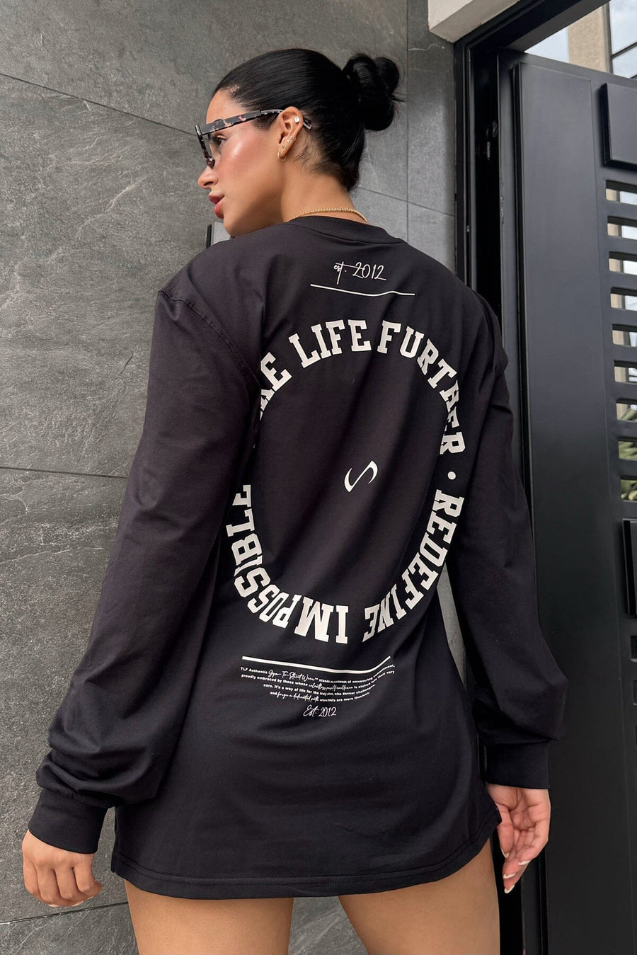 Redefine Original Cotton Luxe Oversized LS Tee
