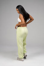 Back View of Pistachio Reset Oversized Sweatpants