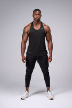 Front View of Tactic Performance Bamboo Tank in Black