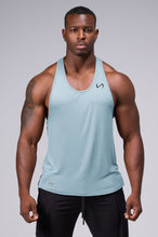 Front View Tactic Performance Bamboo Tank in Blue Fog
