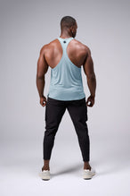 Back View Tactic Performance Bamboo Tank in Blue Fog
