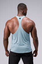Back View Tactic Performance Bamboo Tank in Blue Fog