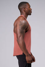 Side View Of Tactic Performance Bamboo Tank in Brick Color