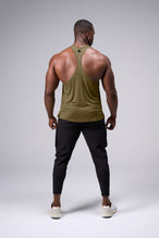 Back View Of Tactic Performance Bamboo Tank in Olive Color