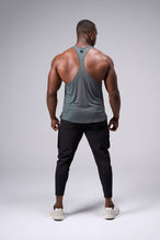 Back View Of Tactic Performance Bamboo Tank in Mineral