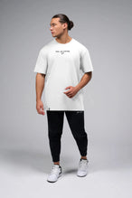 Front View Of Take Life Further Oversized Tee in White