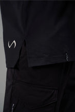 Front View Of TLF Swole Tee in Black