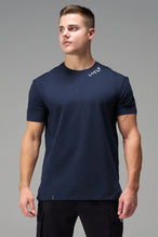 Front View Of TLF Swole Tee in Blue