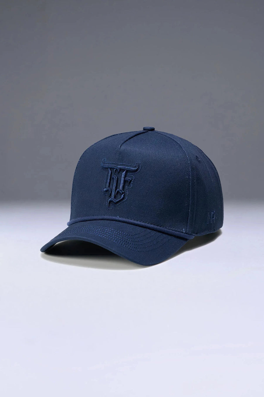 Front View Of Cryptic Rope Blue hat