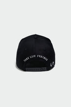 Back View Of TLF x NR Snapback Flipped Rope Hat