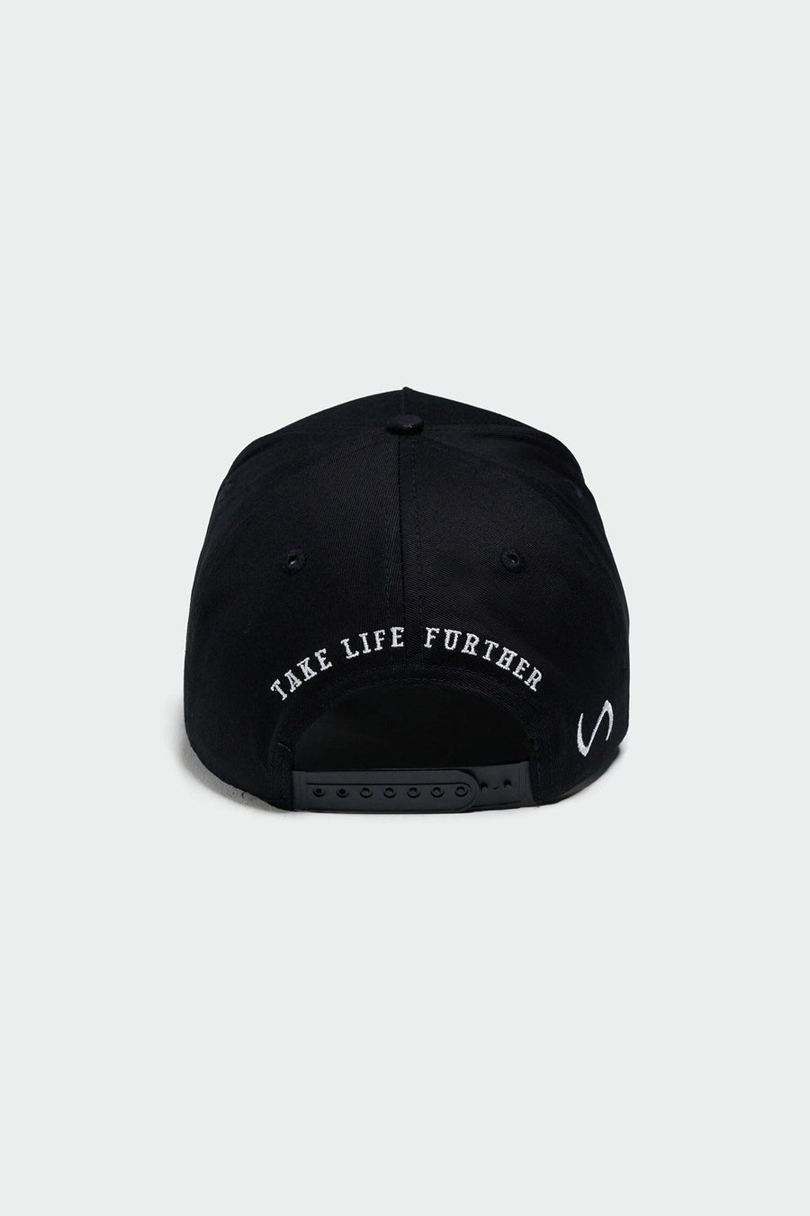 Back View Of TLF x NR Snapback Flipped Rope Hat