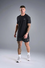 Front View of Black  Train Element 5 Inch Short