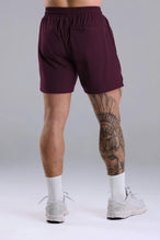 Back View of Maroon  Train Element 5 Inch Short