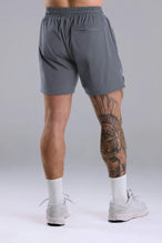 Back View of Gray  Train Element 5 Inch Short