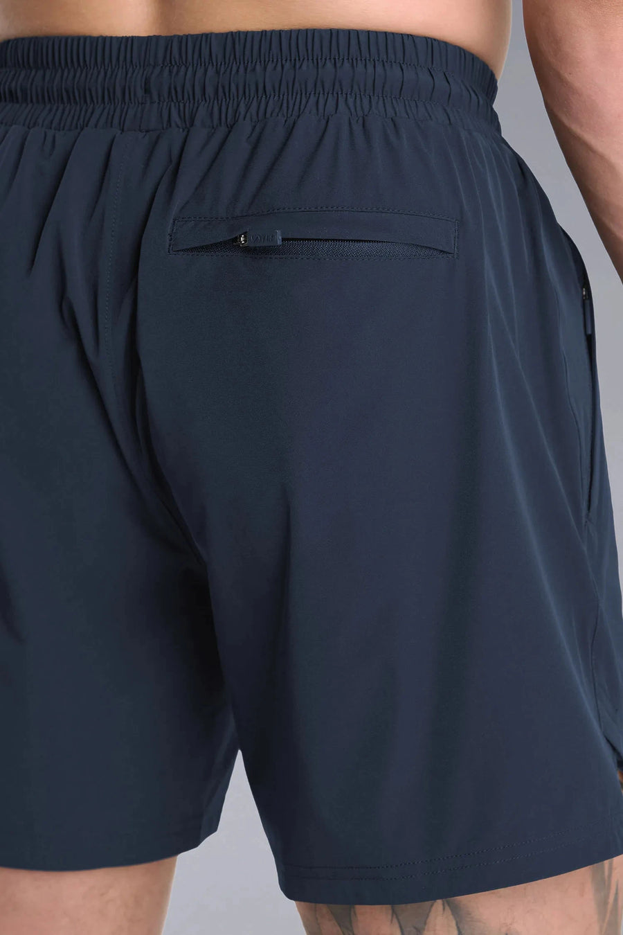 Back View of Blue  Train Element 5 Inch Short