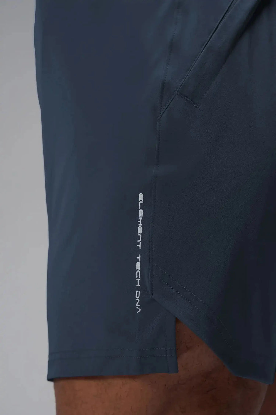 Back View of Blue  Train Element 7 Inch Short