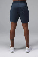 Back View of Blue  Train Element 7 Inch Short