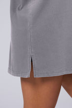 Detail Side View of Quiet Shade TLF Unisex Etched Dura Cotton Oversized Tee, durable, Oversized short sleeve shirt, for gym or street wear