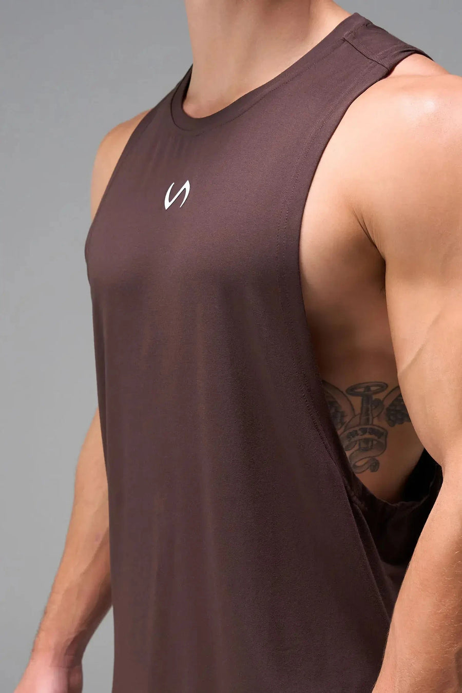 Front View of Gray Vital Air-Flex Drop Arm Tank