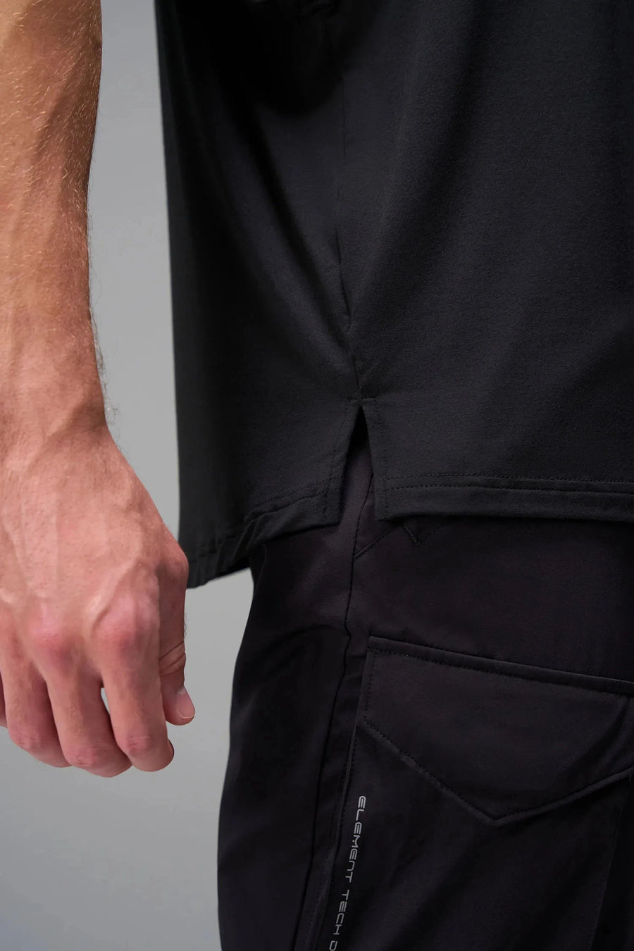 Back View of White Vital Air-Flex Drop Arm Tank