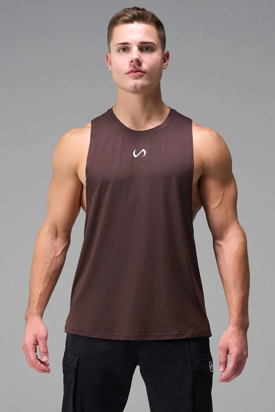 Front View of Gray Vital Air-Flex Drop Arm Tank