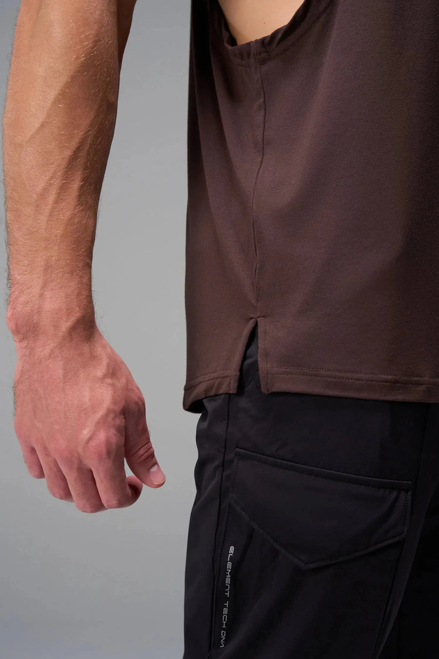 Back View of Gray Vital Air-Flex Drop Arm Tank