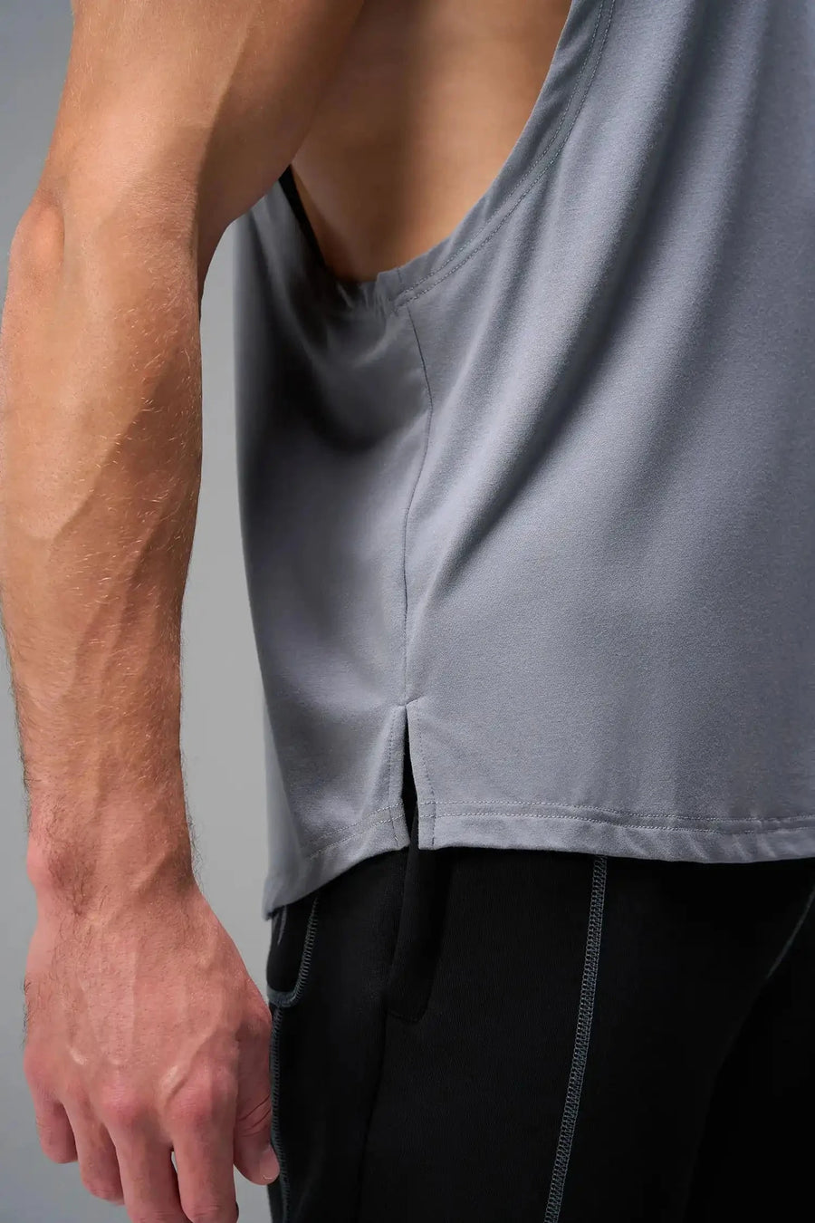 Back View of Gray Vital Air-Flex Drop Arm Tank