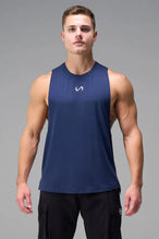 Front View of Blue Vital Air-Flex Drop Arm Tank