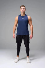 Front View of Blue Vital Air-Flex Drop Arm Tank