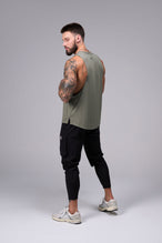 Back View of Sage Green Vital Air-Flex Drop Arm Tank