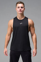 Front View of White Vital Air-Flex Drop Arm Tank