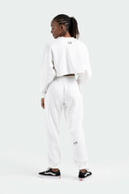 TLF Chill Fleece Oversized Crop Sweatshirt - Oversized White Sweatshirt - White - 5
