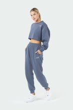 TLF Chill Fleece Oversized Crop Sweatshirt - Womens Oversized Sweatshirt – Gray - 5