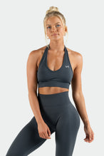 TLF Cosmic Seamless Halter Sports Bra - Gray - 1