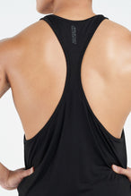 TLF Elevate Bamboo Stringer Tank Top - Stringer Tank Top - Black  - 2