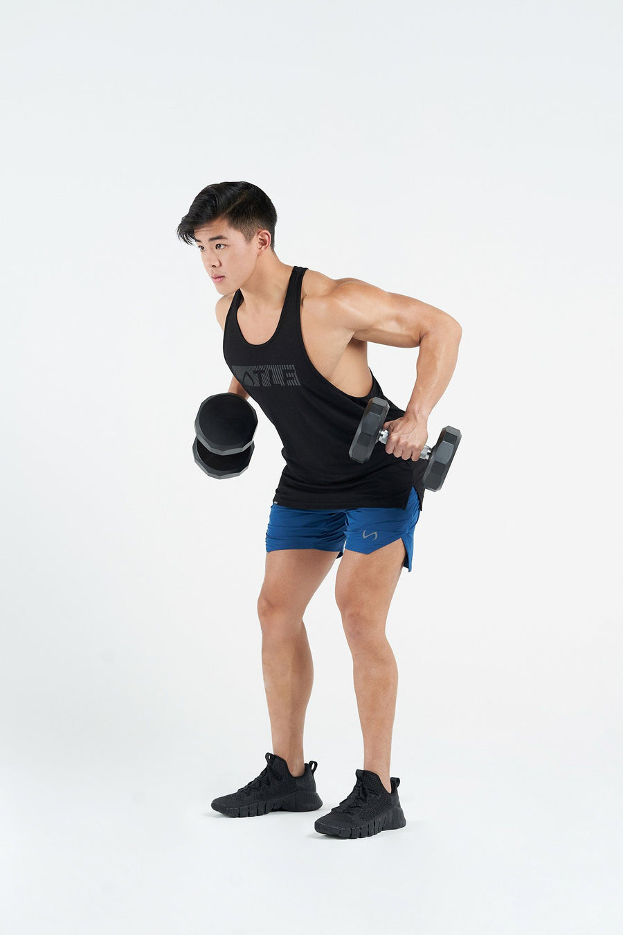 TLF Elevate Bamboo Stringer Tank Top - Stringer Tank Top - Black  - 4