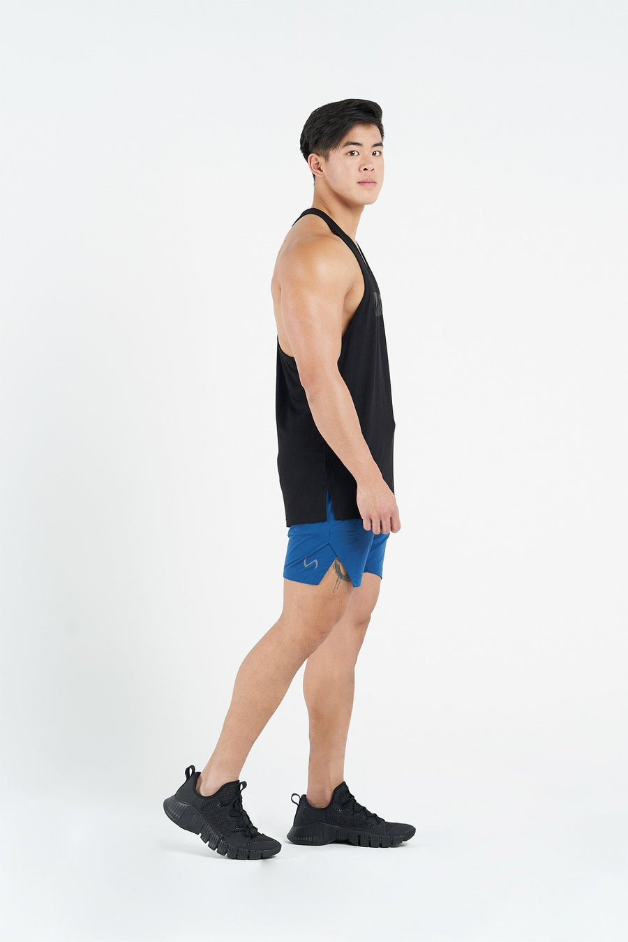 TLF Elevate Bamboo Stringer Tank Top - Stringer Tank Top - Black  - 3