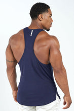 TLF Flex Stringer Bamboo Tank Top - Men Stringer Tank Top - Blue - 2