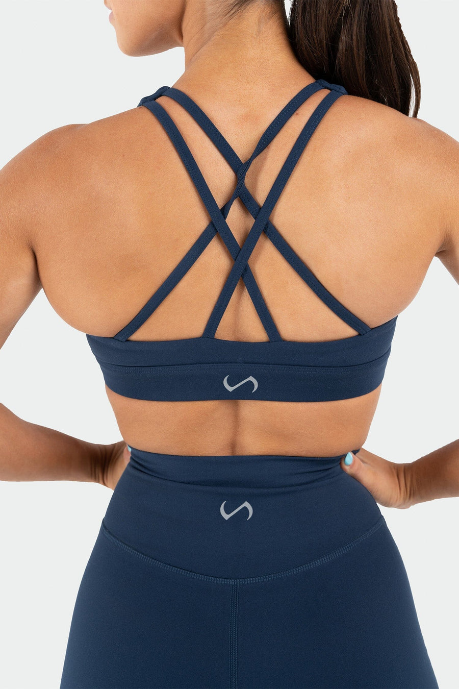 TLF Genesis - High Support Sports Bra -  DEEP NAVY  - 2