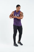TLF Lift Drop Arm Bamboo Tank Top - Mens Dropped Arm Tanks - Purple 6