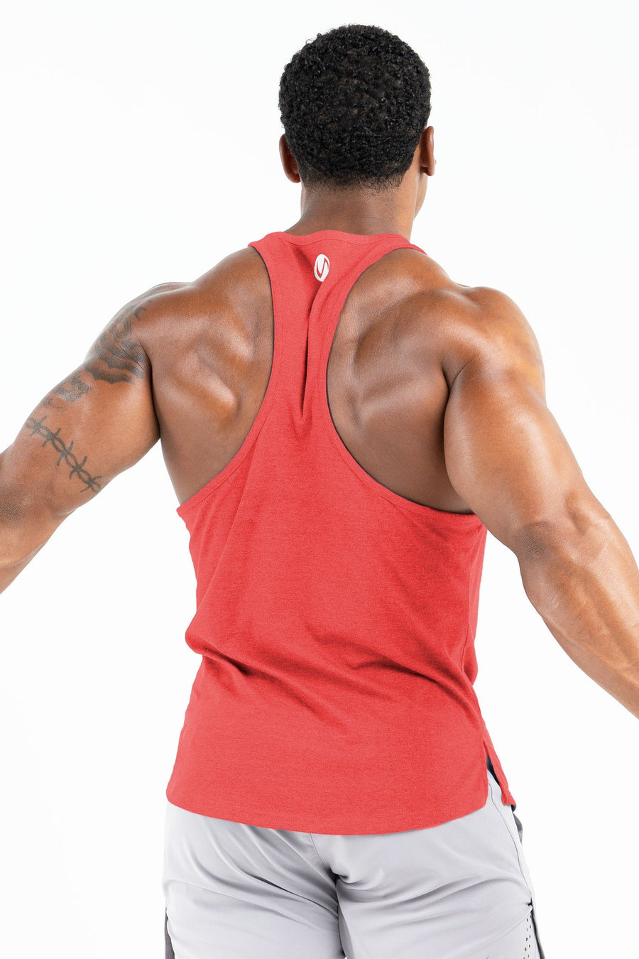 TLF Motion Stringer Tank Red Heather 2
