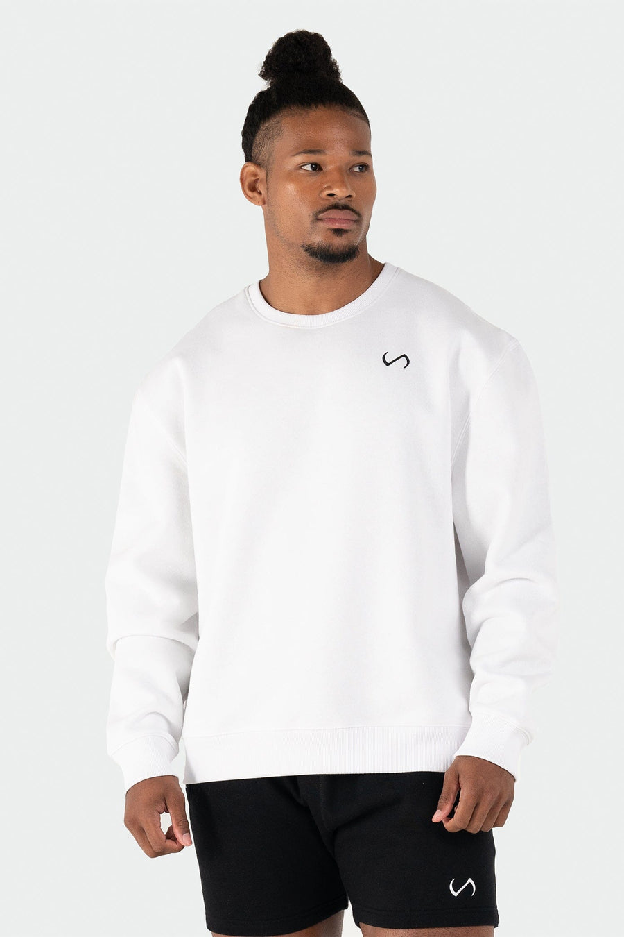 TLF Pivotal Fleece Crewneck Sweatshirt – Mens Fleece Sweatshirt - White  - 1