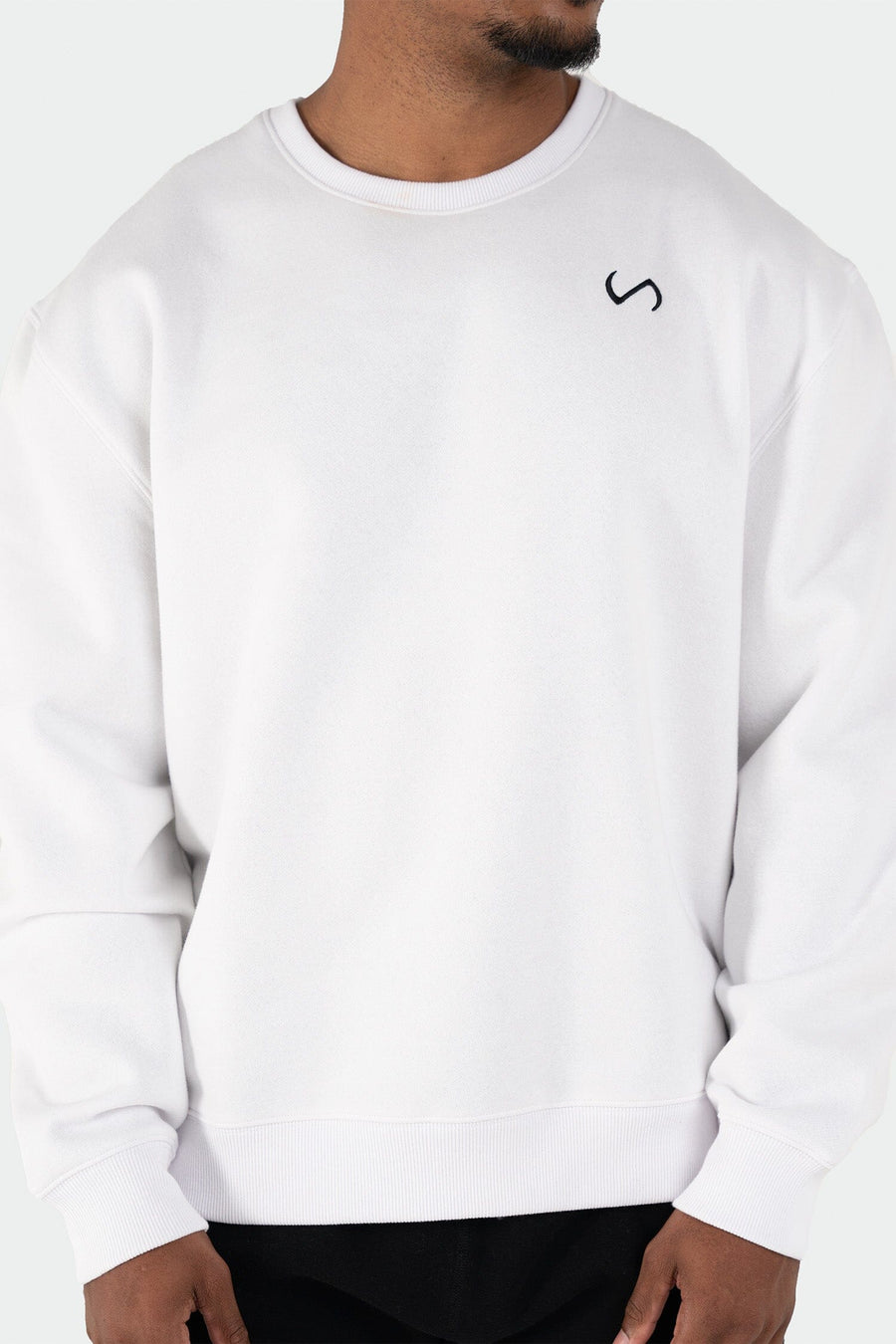 TLF Pivotal Fleece Crewneck Sweatshirt – Mens Fleece Sweatshirt - White  - 4