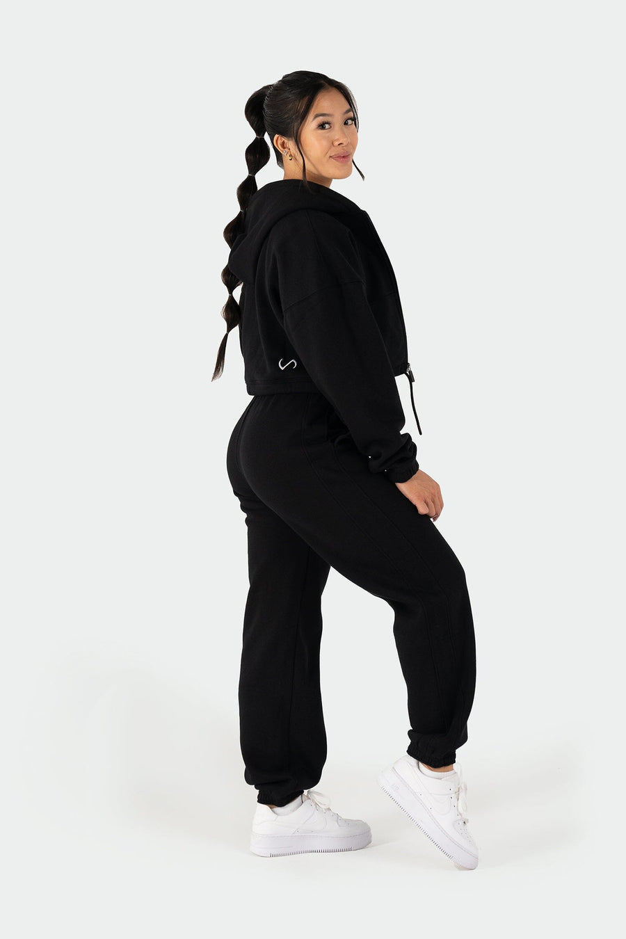 TLF Reset - Fleece Oversize Sweatpants -  BLACK  - 6