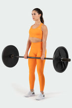 TLF Sculpt Seamless Racerback Sports Bra - Orange - 6