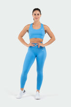 TLF Sculpt Seamless Racerback Sports Bra - Blue - 5