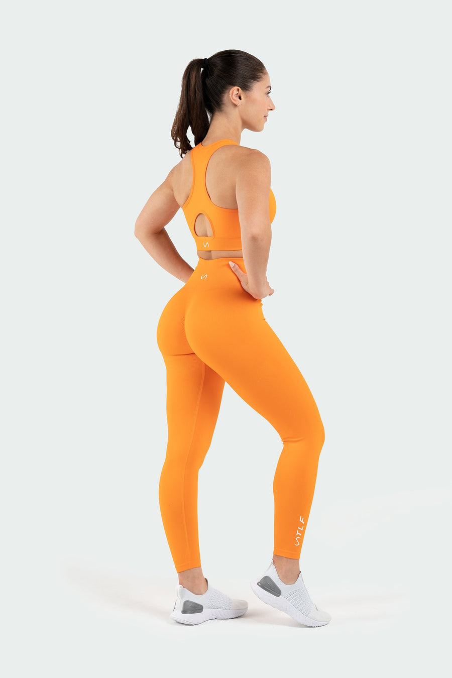 TLF Sculpt Seamless Scrunch Leggings - Orange - 6