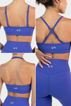 TLF Tempo Glo Multi-Back Strap Sports Bra Purple 2